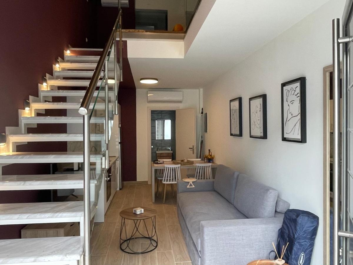 Seaside Loft Kavala Apartment Bagian luar foto