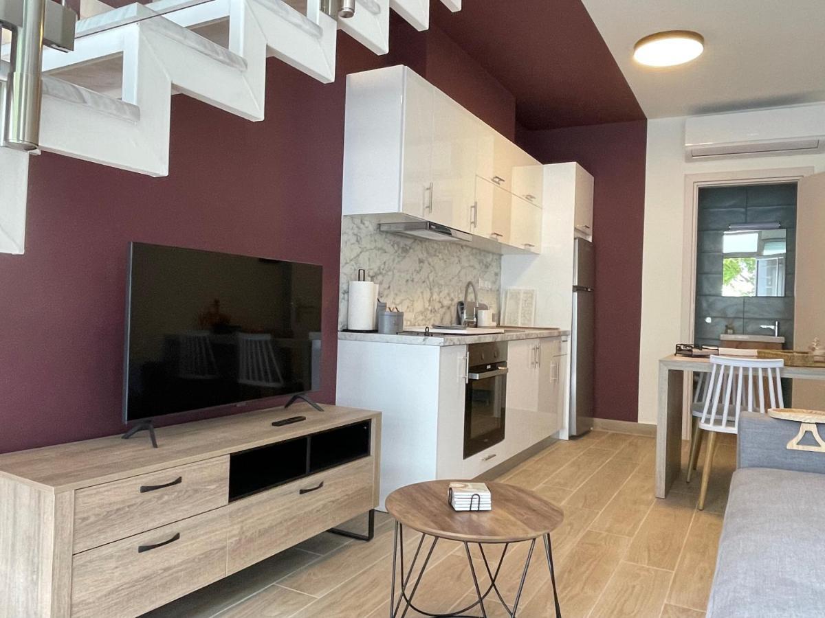 Seaside Loft Kavala Apartment Bagian luar foto