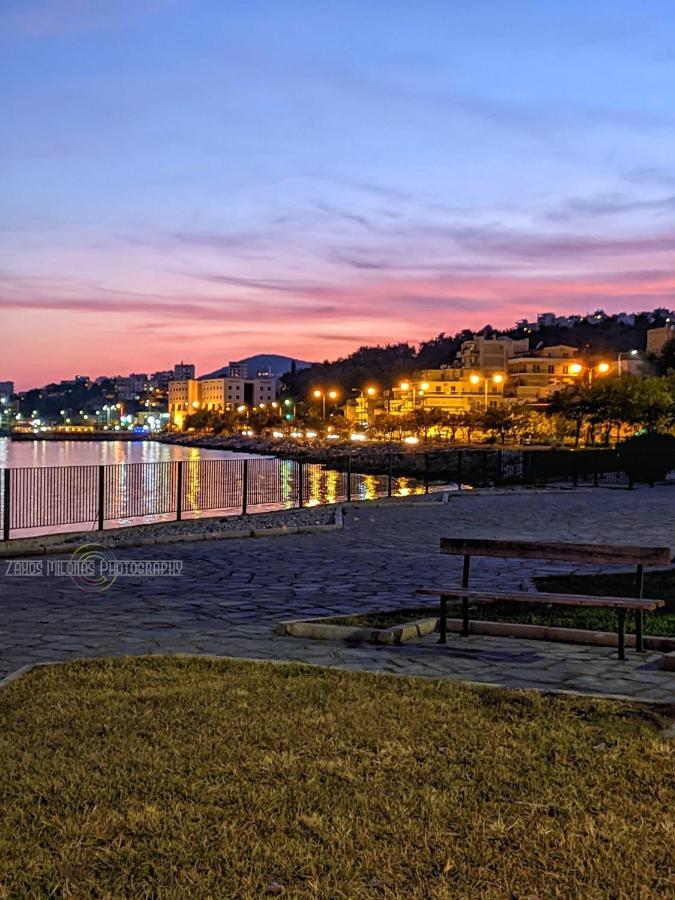 Seaside Loft Kavala Apartment Bagian luar foto